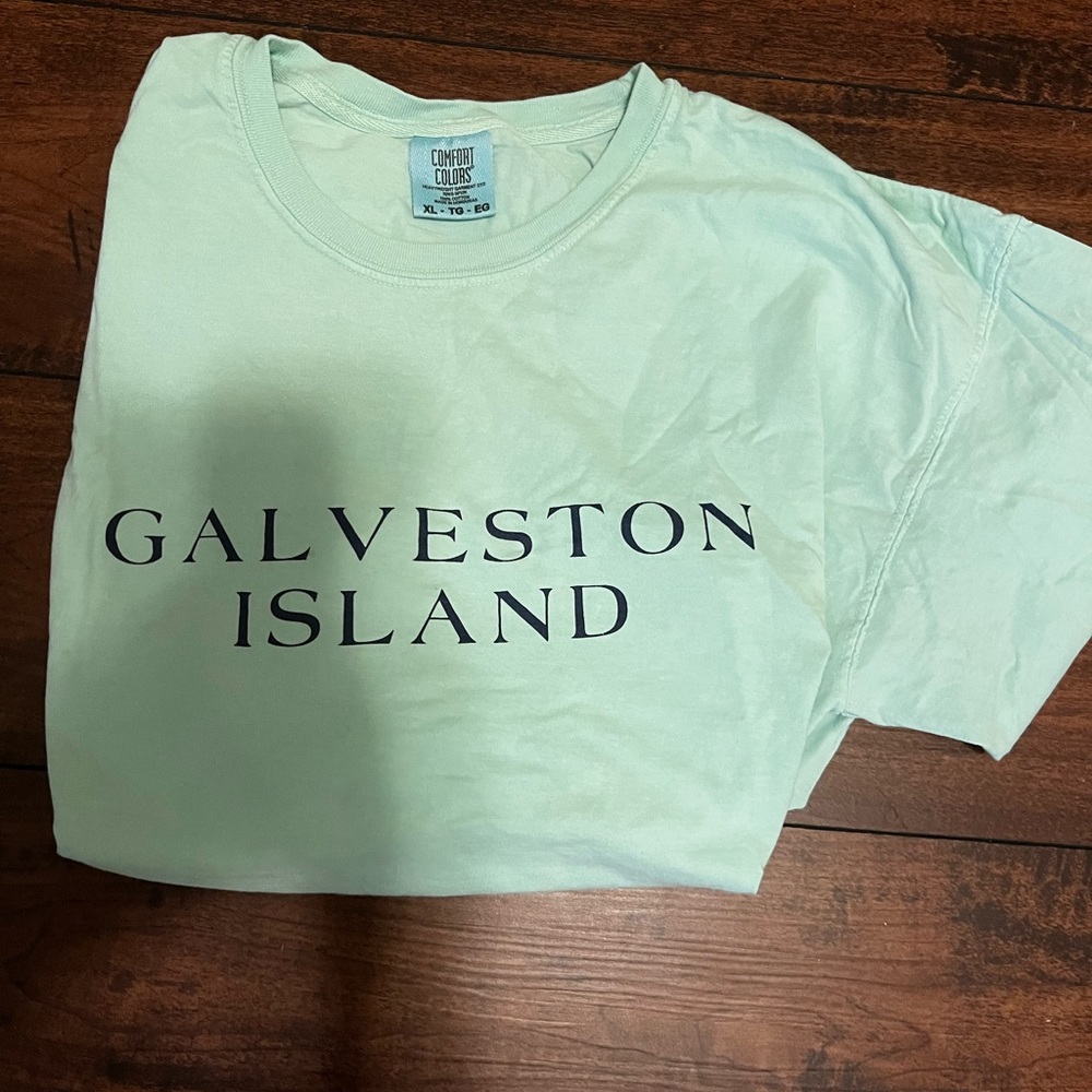 Galveston Island Front & Back Tee
